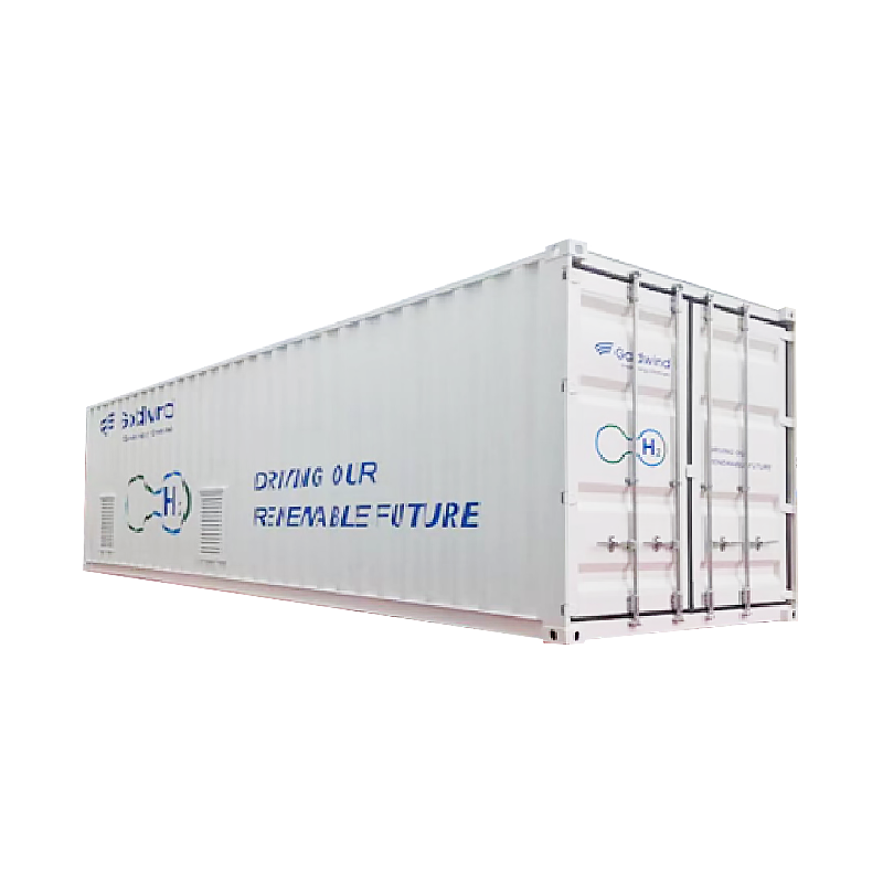 40 Fuß energieeffizienter Wasserstoffproduktionssystembehälter