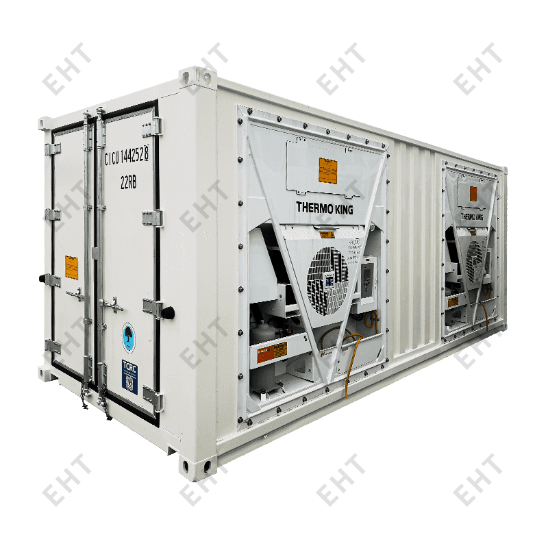 Wie Kühlcontainer während des Transports und der Lagerung mit Strom versorgt werden